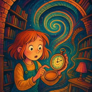 Zegarek z piwnicy biblioteki